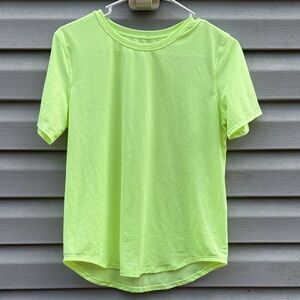 Lululemon | Women’s Yellow Short Sleeve Workout Running Athletic Shirt